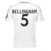 Real Madrid Jude Bellingham #5 Heimtrikot 2024-25 Kurzarm